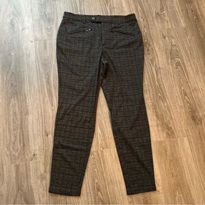 Simply Vera Vera Wang Black and Gray Skinny Trousers